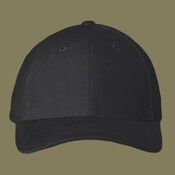 Heavy Brushed Twill Structured Cap