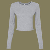 Women's Micro Rib Long Sleeve Baby Tee