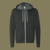 Unisex Sponge Fleece Full-Zip Hoodie Sweatshirt