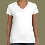 Women's Fine Jersey V-Neck Tee