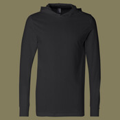 Unisex Jersey Hooded Long Sleeve Tee