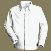 Men's Button-Front Shirt Jacket