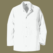Gripper Front Short Butcher Coat