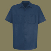 Men's Cotton Short Sleeve Uniform Shirt
