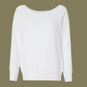 Women’s Sponge Fleece Wide Neck Sweatshirt