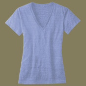 Women’s Triblend Deep V-Neck Tee