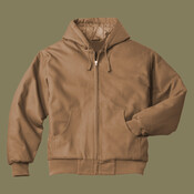 Duck Cloth Hooded Work Jacket