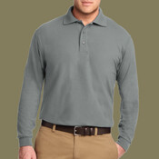 Silk Touch Long Sleeve Polo