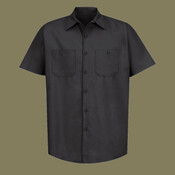 Men's Industrial Short Sleeve Work Shirt