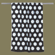 Polka Dot Velour Beach Towel