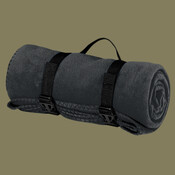 Value Fleece Blanket with Strap