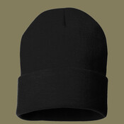 12" Solid Cuffed Beanie
