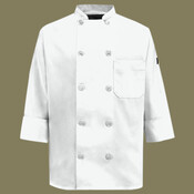 Women's Ten Button Chef Coat