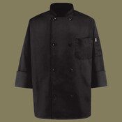 Black Traditional Chef Coat