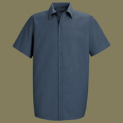 Men's Specialized Short Sleeve Pocketless Work Shirt