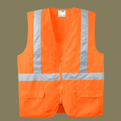 Ansi 107 Class 2 Mesh Back Safety Vest