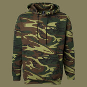 Unisex Camo Fleece Hoodie Sweatshirt
