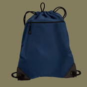 Cinch Pack with Mesh Trim