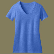 Women's Perfect Blend ® CVC V Neck Tee
