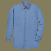 Long Size, Long Sleeve Industrial Work Shirt