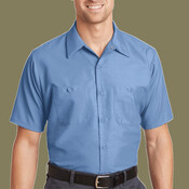 Long Size, Short Sleeve Industrial Work Shirt