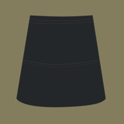 Easy Care Waist Apron with Stain Release