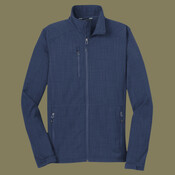 Shaded Crosshatch Soft Shell Jacket