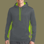 Sport Wick ® Fleece Colorblock Hooded Pullover