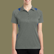 Women's Heather Colorblock Contender Polo