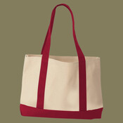 Windward Large Cotton Canvas Classic Resort Tote