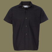 Poplin Cook Shirt with Gripper Closures