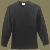 Tall Long Sleeve Essential Pocket Tee