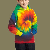 Youth Tie Dye Pullover Hooded Sweatshirt