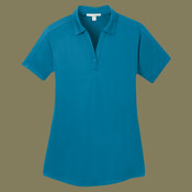 Women's Diamond Jacquard Polo