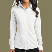 Women's Dimension Knit Dress Shirt