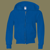 Youth NuBlend® Full-Zip Hooded Sweatshirt