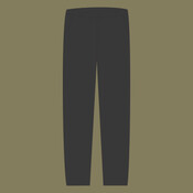 Men's Plain Front Work Pants