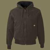Men's Cheyenne Boulder Cloth™ Hooded Jacket with Tricot Quilt Lining