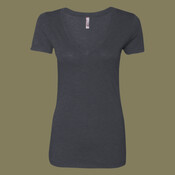 Women’s Triblend Deep V-Neck Tee