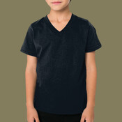 2156 Toddler Fine Jersey V-Neck T-Shirt