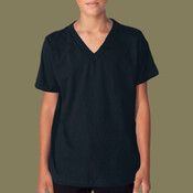 2256 Youth Fine Jersey V-Neck T-Shirt