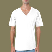2456 Fine Jersey S/S V-Neck T-Shirt