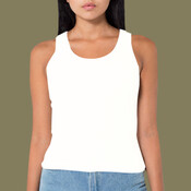 3308ORG Organic 2x1 Rib Boy Beater Tank