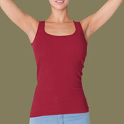 3368 2x1 Rib U-Neck Tank