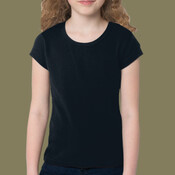 4221 Youth Baby Rib Cap Sleeve T-Shirt