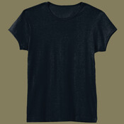 4321 Baby Rib Cap Sleeve T-Shirt
