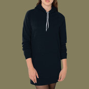 5398 California Fleece Pullover Raglan Hoody Dress