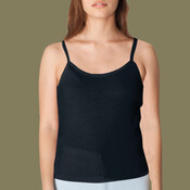 6311 Sheer Jersey Spaghetti Tank