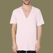 6456 Sheer Jersey V-Neck S/S Summer T-Shirt