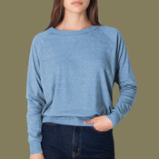 BR394 Tri-Blend Rib Light Weight Raglan Pullover